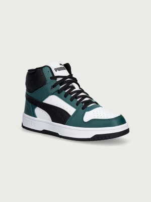 Obrázek produktu Puma Rebound Slam Mid Mid sneakers boty dětské zelená