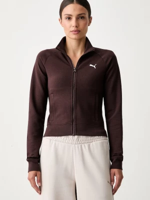 Obrázek produktu Puma rozepínací mikina dámská Essentials Slim hnědá