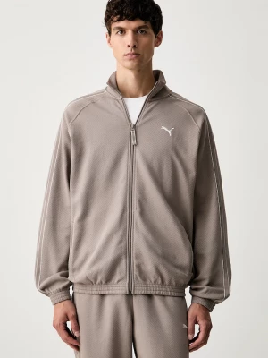Obrázek produktu Puma rozepínací mikina pánská bavlnou CLASS béžová