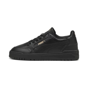 Obrázek produktu PUMA Shuffle Downtown Sneakers Unisex, Shoes, Black / Black / Gold hnědá