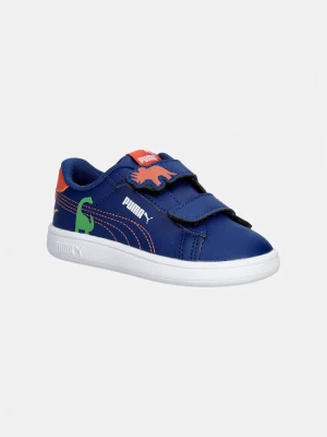 Obrázek produktu Puma Smash 3.0 Dino V sneakers boty dětské námořnická modř