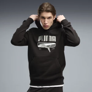 Obrázek produktu PUMA Sport Logo Play Fleece Hoodie Men, Clothing, Black