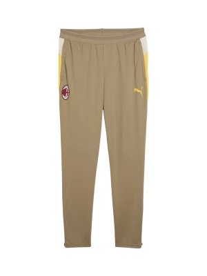 Obrázek produktu PUMA Sportovní kalhoty 'AC Milan 25 / 26' cappuccino / žlutá / červená