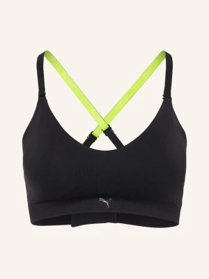 Obrázek produktu Puma Sportovní Podprsenka 3d Knit černá / neonově žlutá