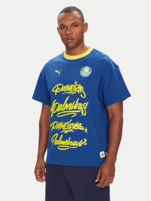 Obrázek produktu Puma T-Shirt CWC Hoops x Palmeiras 631704 Modrá Regular Fit