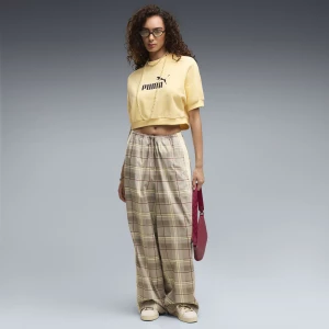 Obrázek produktu PUMA T7 Relaxed Tartan Pants Women, Clothing, Mouse Gray
