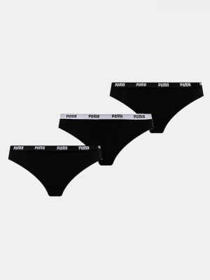 Obrázek produktu Puma tanga dámské bavlněné s elastanem 3-pack černá