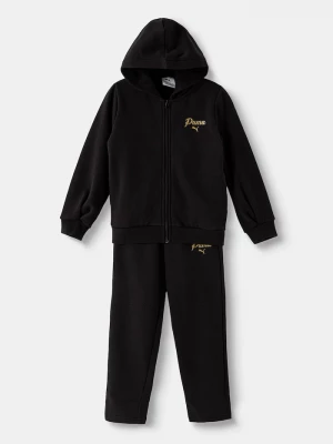 Obrázek produktu Puma tepláková souprava dětská s bavlnou ESS SCRIPT Sweat Suit černá