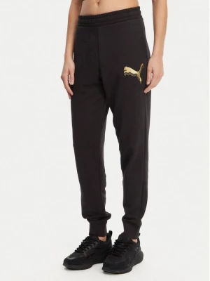 Obrázek produktu Puma Teplákové kalhoty Ess Metallic 684999 Černá Regular Fit