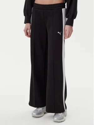 Obrázek produktu Puma Teplákové kalhoty T7 629803 Černá Wide Leg