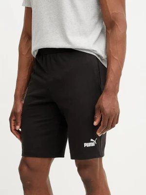 Obrázek produktu Puma teplákové šortky pánské bavlněné Essential Jersey černá