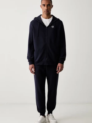 Obrázek produktu Puma teplákový set pánský bavlněný Essentials Elevated námořnická modř