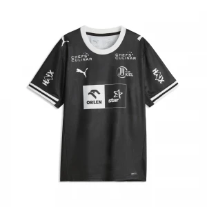 Obrázek produktu PUMA THW Kiel Away Jersey Youth, Kids, Black / Flat Dark Gray šedá