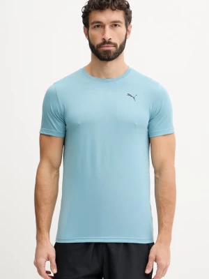 Obrázek produktu Puma tréninkové tričko pánské Essentials Solid cat Tee tyrkysová