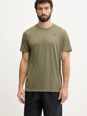 Obrázek produktu Puma tréninkové tričko pánské Essentials Solid cat Tee zelená