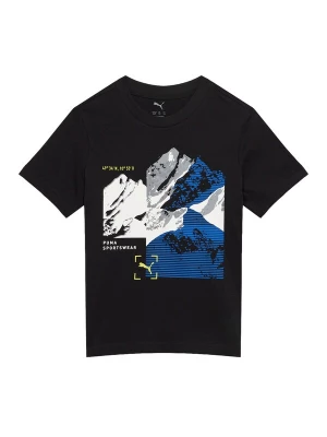 Obrázek produktu PUMA Tričko 'Mountain' modrá / šedá / černá / bílá
