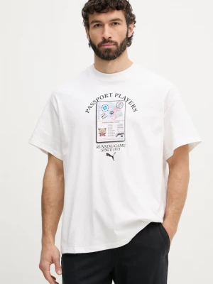 Obrázek produktu Puma tričko pánské bavlněné ATW Dylan Tee béžová