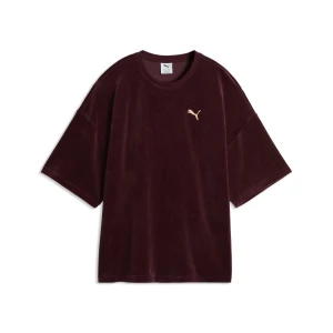 Obrázek produktu PUMA Velour Oversized Tee Women, Clothing, Aubergine