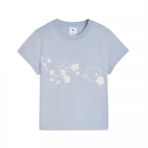 Obrázek produktu PUMA x MADHAPPY Slim Tee Women, Clothing, Blue Wash