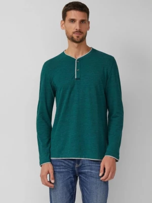 Obrázek produktu Puntíkovaná košile henley s kontrastními detaily s.Oliver zelená