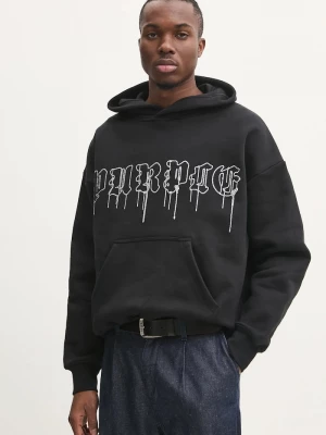 Obrázek produktu PURPLE BRAND Bavlněná mikina PURPLE BRAND HWT FLEECE PO HOODY černá