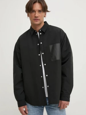 Obrázek produktu PURPLE BRAND Bunda PURPLE BRAND SNAP FRONT SHIRT JACKET černá