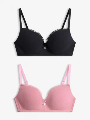 Obrázek produktu Push-up podprsenka bez kostic, s bavlnou (2 ks v balení) BonPrix