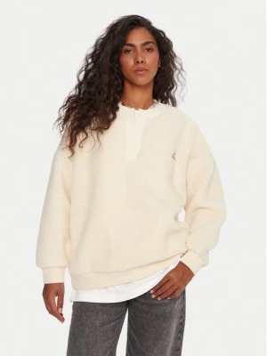 Obrázek produktu Quiksilver Fleecová mikina Barranco EQWPF03000 Écru Boxy Fit Krémová