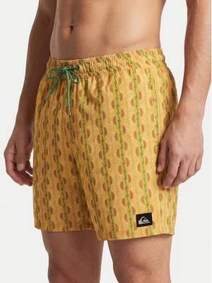 Obrázek produktu Quiksilver Plavecké šortky Stretch Printed Volley 16 EQYJV04217 Žlutá Regular Fit