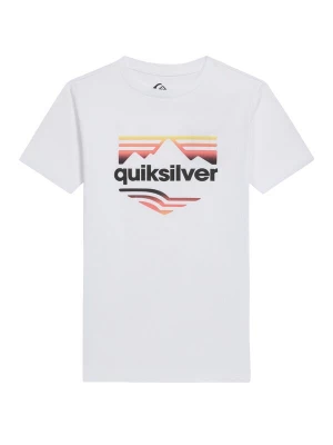 Obrázek produktu QUIKSILVER Tričko 'HORIZON FADE' žlutá / tmavě oranžová / černá / bílá
