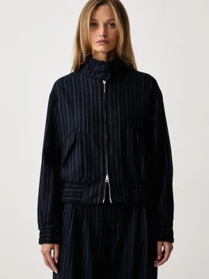 Obrázek produktu rag & bone bunda dámská s vlnou Eliza námořnická modř