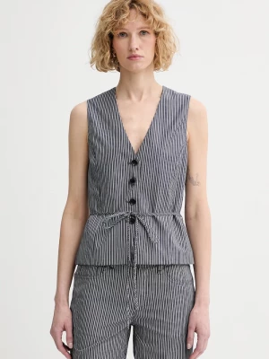 Obrázek produktu rag & bone jednořadá vesta dámská bavlněná Paulette