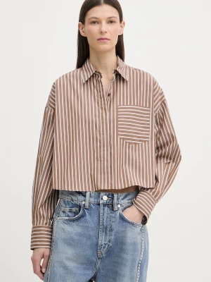 Obrázek produktu Rag & Bone košile dámská bavlněná Marin hnědá
