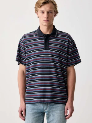 Obrázek produktu rag & bone polo pánské bavlněné námořnická modř