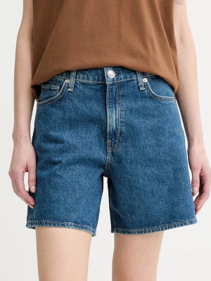 Obrázek produktu rag & bone šortky dámské bavlněné Kaia modrá