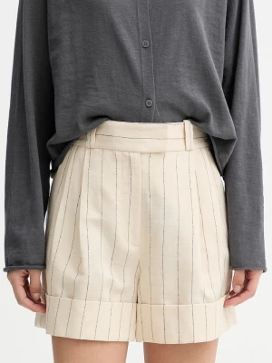 Obrázek produktu Rag & Bone šortky dámské se lnem Neila béžová