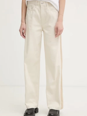 Obrázek produktu rag & bone wide leg džíny dámské Logan béžová