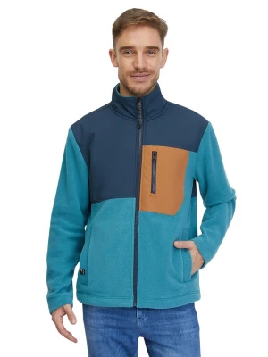 Obrázek produktu Ragwear Fleecová mikina 'Flettcher' tmavě modrá / karamelová / petrolejová