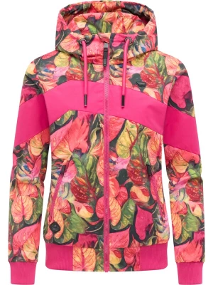 Obrázek produktu Ragwear Funkční bunda 'Nuggie' zelená / pink / starorůžová / červená