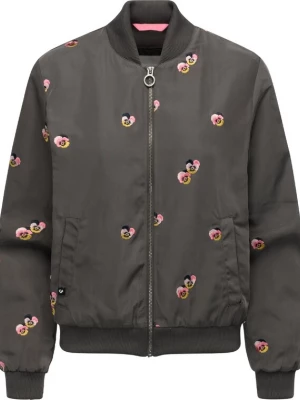Obrázek produktu Ragwear Přechodná bunda 'Lunara' hořčicová / tmavě zelená / růžová