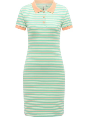 Obrázek produktu Ragwear Šaty 'Colaro' tyrkysová / jasně oranžová / bílá