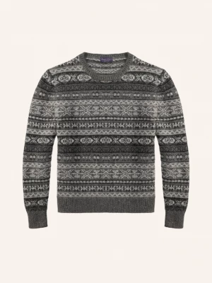 Obrázek produktu Ralph Lauren Purple Label Svetry S Kašmírem šedá / světle šedá / tmavě šedá