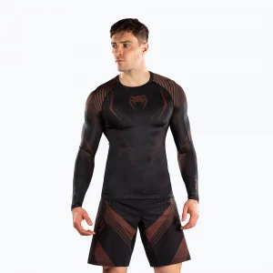 Obrázek produktu Rashguard pánský s dlouhým rukávem Venum No-Gi 6.0 Rashguard black / brown