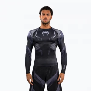 Obrázek produktu Rashguard pánský s dlouhým rukávem Venum No-Gi 6.0 Rashguard black / grey