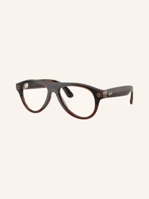 Obrázek produktu Ray-Ban Chytré Brýle rw1016 Meta Aviator tmavě hnědá / zelená