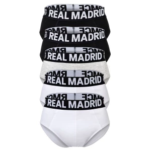 Obrázek produktu Real Madrid Slipy světle šedá / černá / bílá