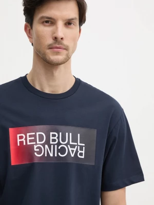 Obrázek produktu Red Bull Racing x Pepe Jeans Bavlněné tričko Red Bull Racing x Pepe Jeans OMBRE LOGO TEE námořnická modř
