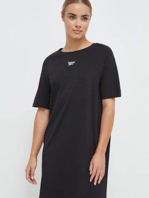 Obrázek produktu Reebok Bavlněné šaty Reebok Identity černá