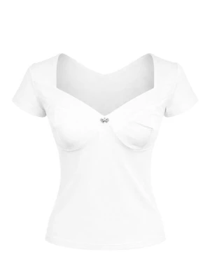Obrázek produktu REGINA FASHION Tričko 'Sweetheart top' bílá