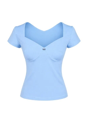 Obrázek produktu REGINA FASHION Tričko 'Sweetheart top' světlemodrá